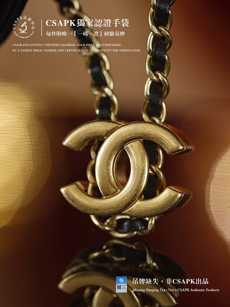Chanel 25 迷你手袋 黑色 實拍