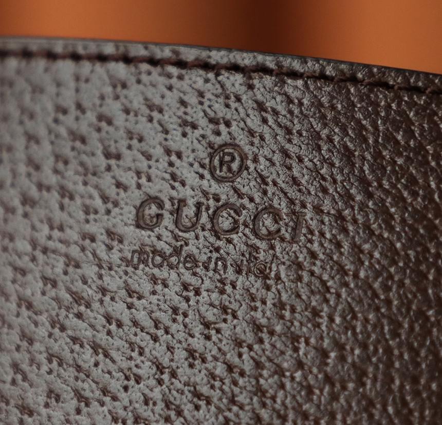 Ophidia 皮革压印 GUCCI made in Italy