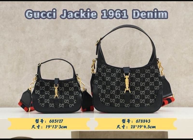Gucci Jackie 1961 丹寧手袋（複刻）實拍