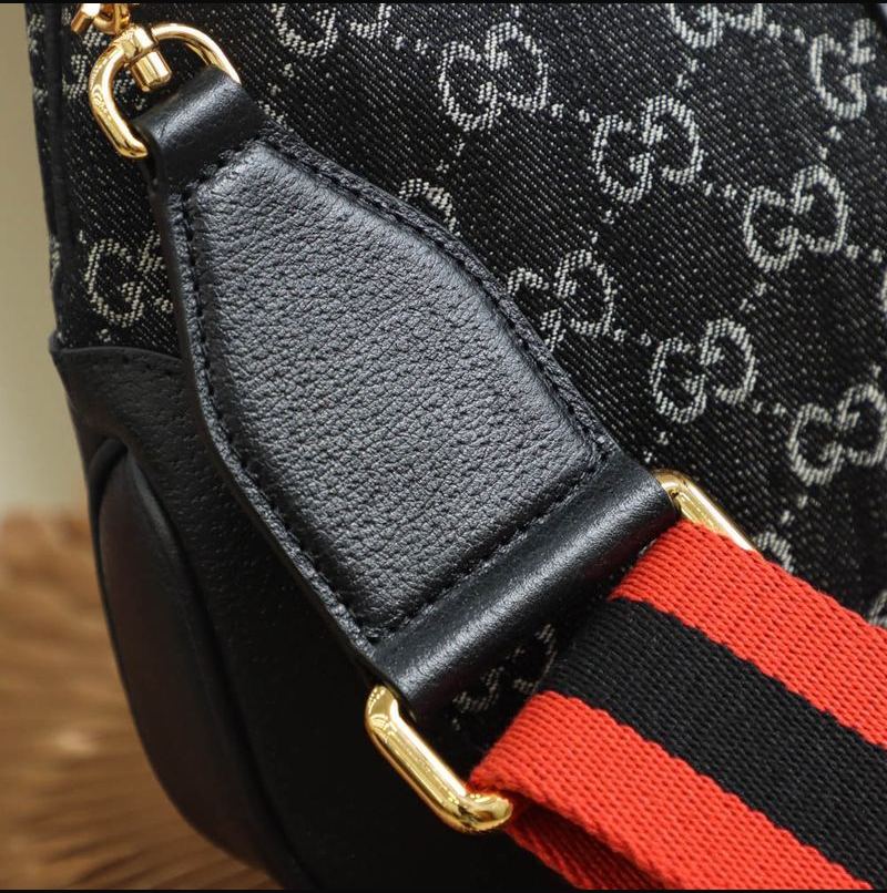 Gucci Jackie 1961 丹寧手袋 細節 9 張 實拍 8