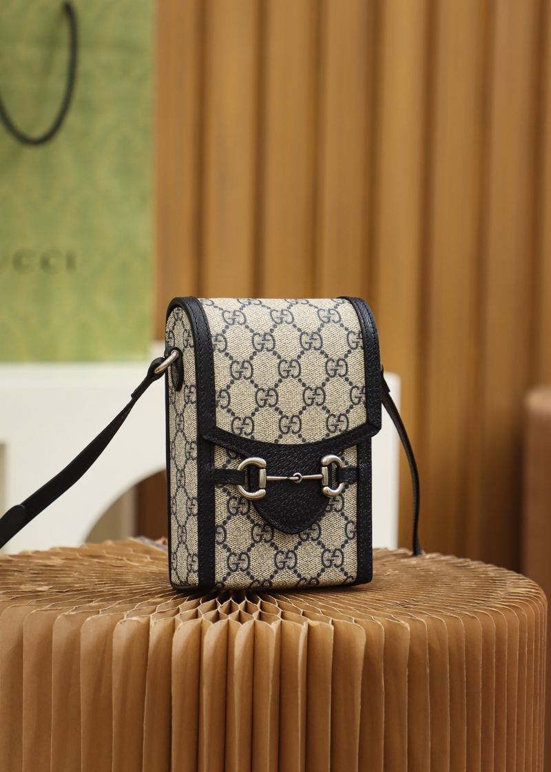 Gucci Ophidia GG 迷你斜背包 GG Supreme + 黑邊 實拍 2