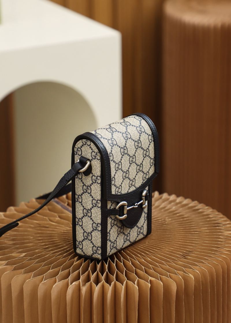 Gucci Ophidia GG 迷你斜背包 GG Supreme + 黑邊 實拍 3