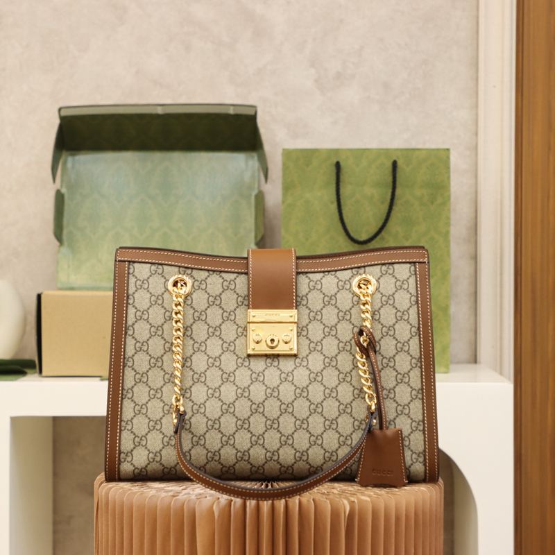 Gucci Padlock GG Supreme 中號手袋（複刻）實拍