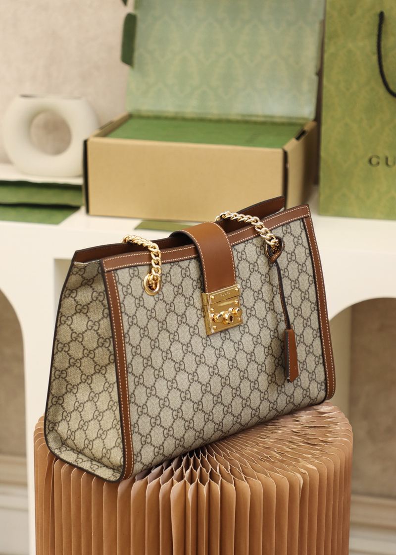 Gucci Padlock GG Supreme 中號手袋 棚拍 9 張 實拍 4