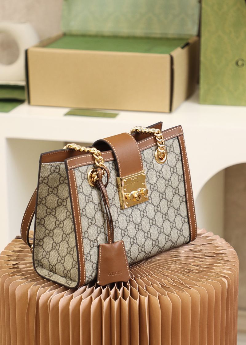 Gucci Padlock GG Supreme 小號手袋 棚拍 9 張 實拍 6