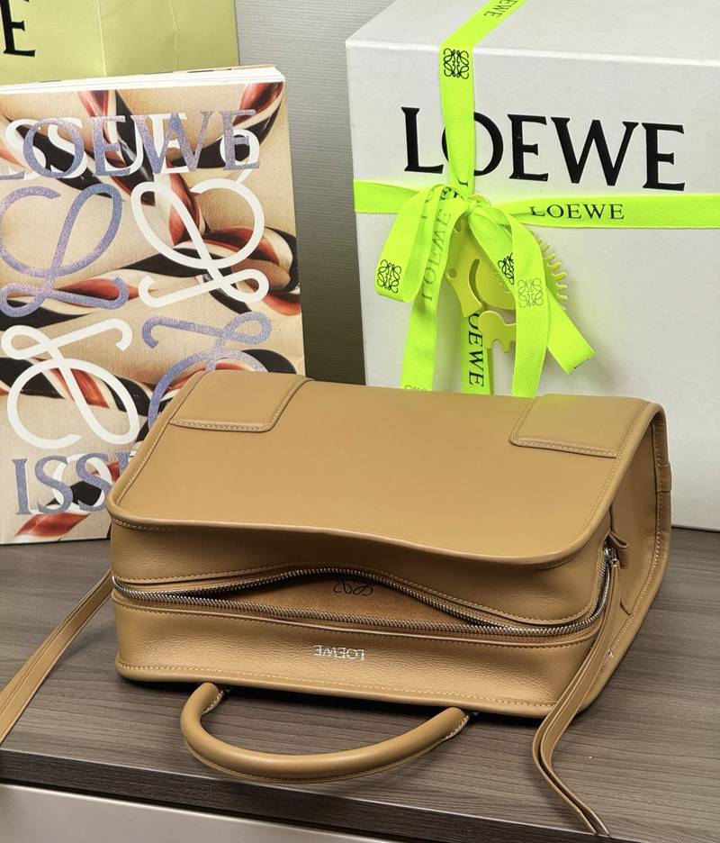 Loewe Amazona 180 中號 摩卡色 實拍 7