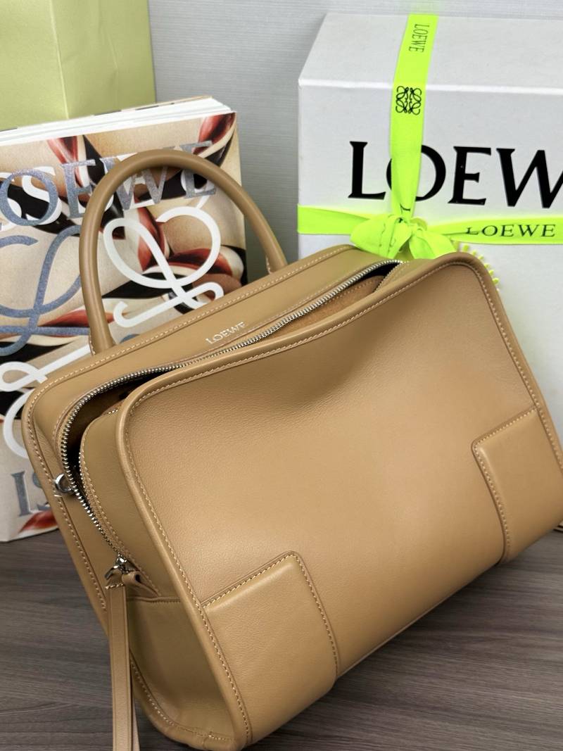 Loewe Amazona 180 中號 摩卡色 實拍 8