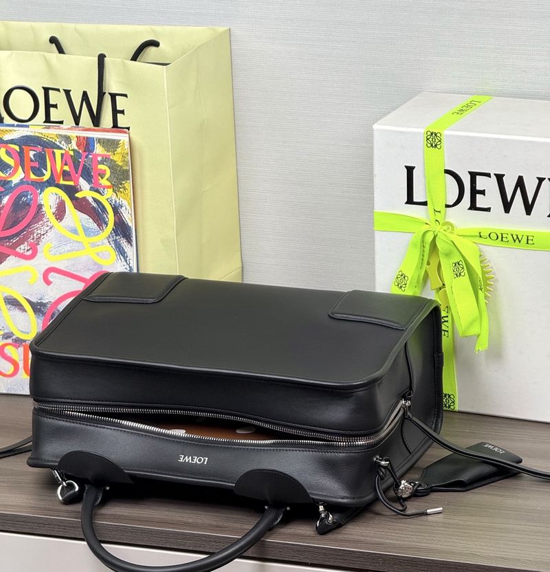 Loewe Amazona 180 大號手袋 黑色 實拍 6