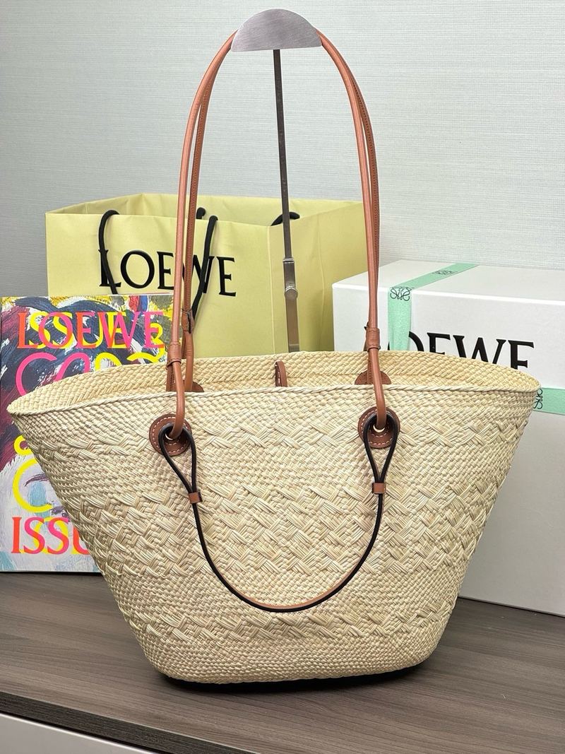 Loewe Anagram Basket 菜籃子手袋 大號 實拍 3
