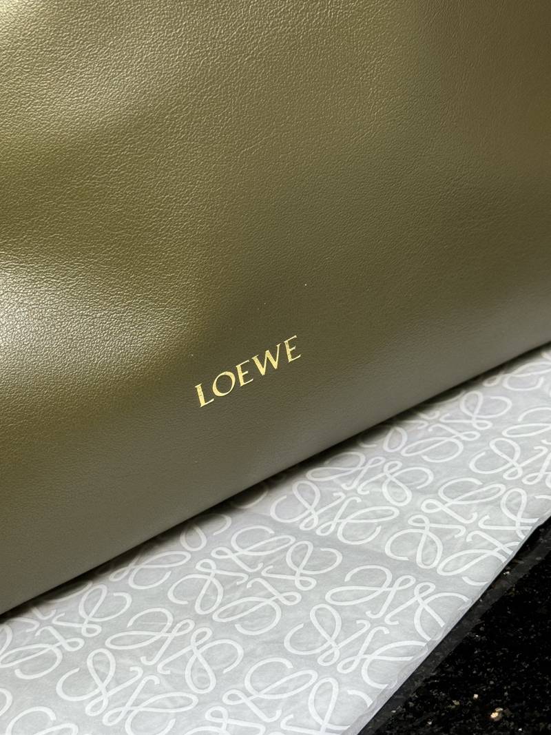 Loewe Flamenco 中號 橄欖綠 / Vintage Khaki 實拍 5