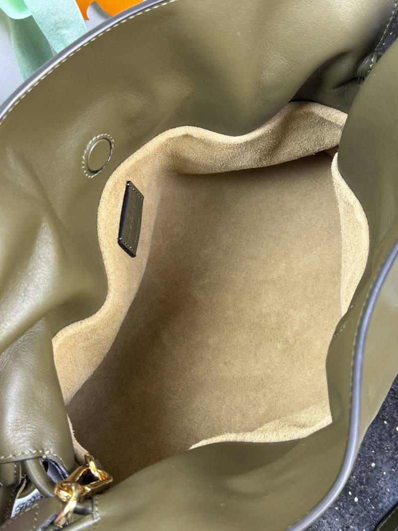 Loewe Flamenco 中號 橄欖綠 / Vintage Khaki 實拍 7