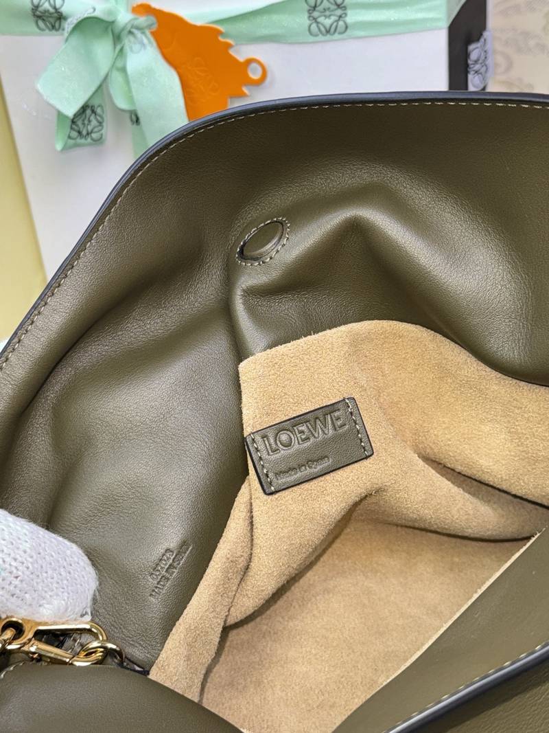 Loewe Flamenco 中號 橄欖綠 / Vintage Khaki 實拍 9