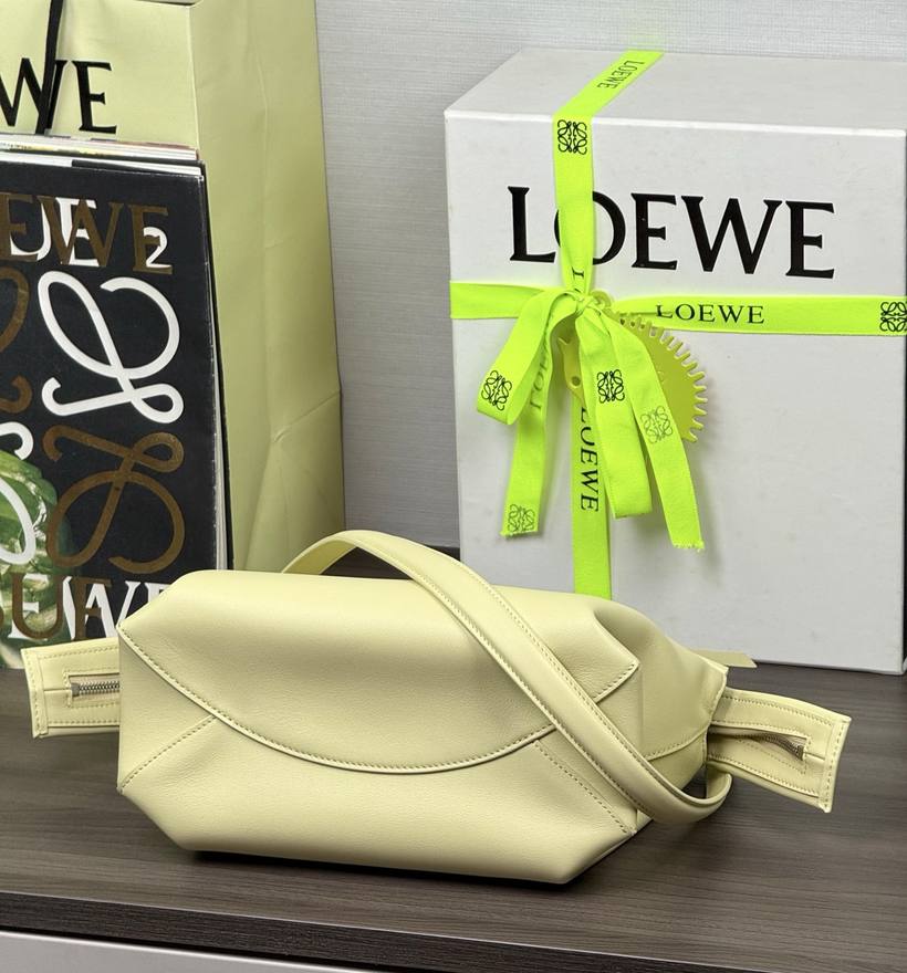 Loewe Whisker 小號 Loewe Whisker 小號 · 香草黃 Vanilla 實拍 6