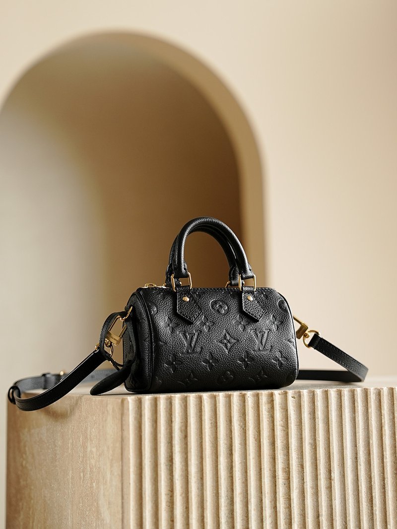 LV Nano Speedy 黑色 M82450(複刻)實拍