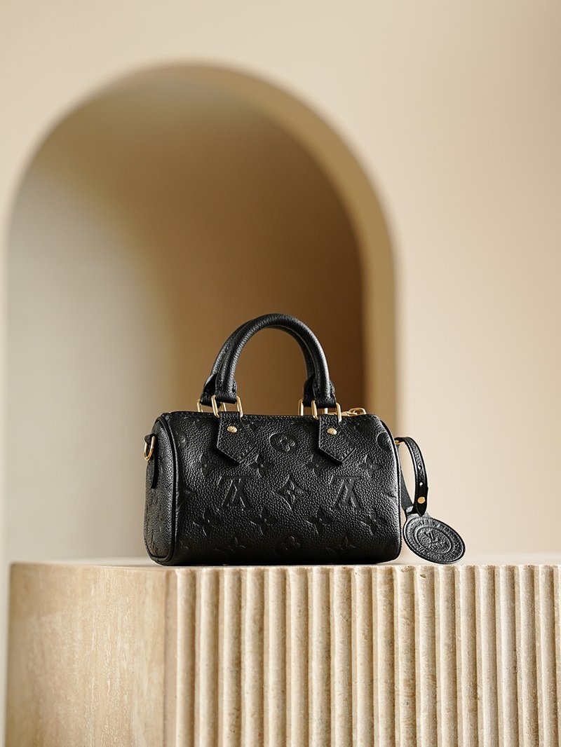 LV Nano Speedy 黑色 M82450 實拍