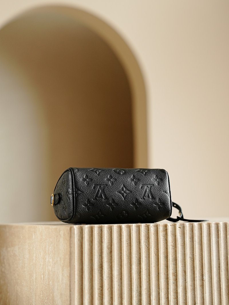 LV Nano Speedy 黑色 M82450 實拍