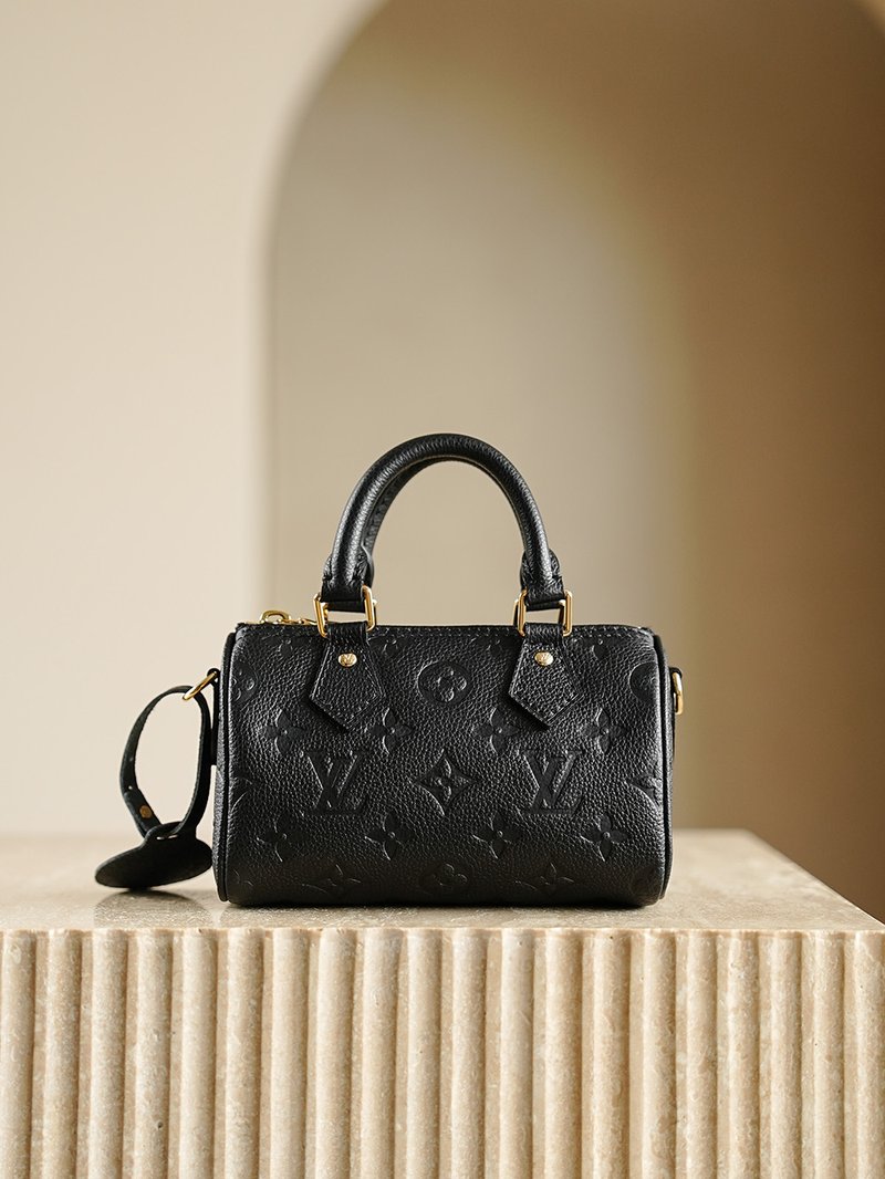 LV Nano Speedy 黑色 M82450 實拍