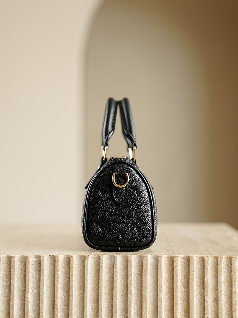 LV Nano Speedy 黑色 M82450 實拍