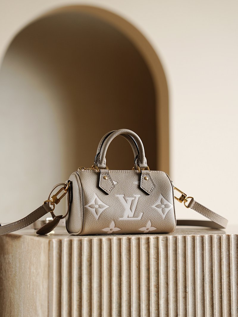 LV Nano Speedy 大象灰 M82890（複刻）實拍