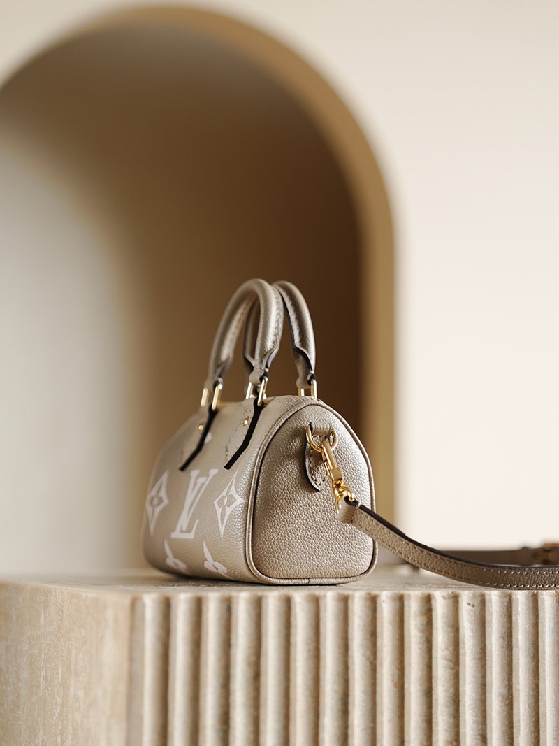 LV Nano Speedy 大象灰 M82890 實拍