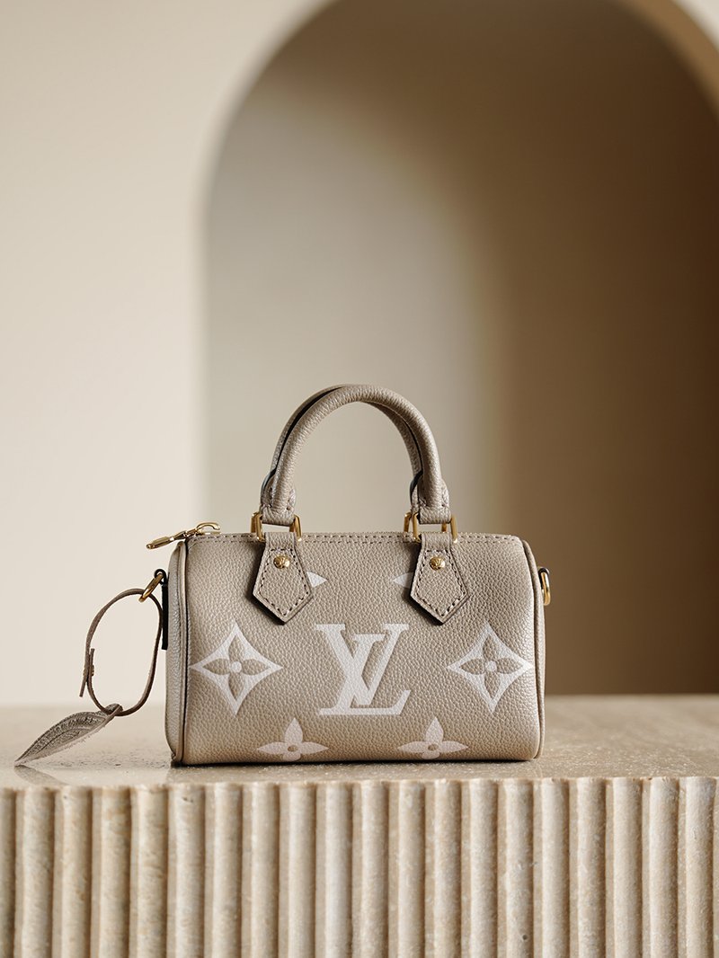 LV Nano Speedy 大象灰 M82890 實拍