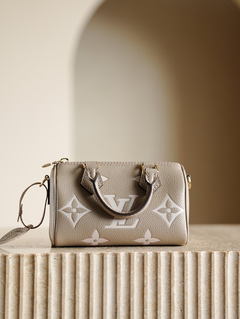 LV Nano Speedy 大象灰 M82890 實拍