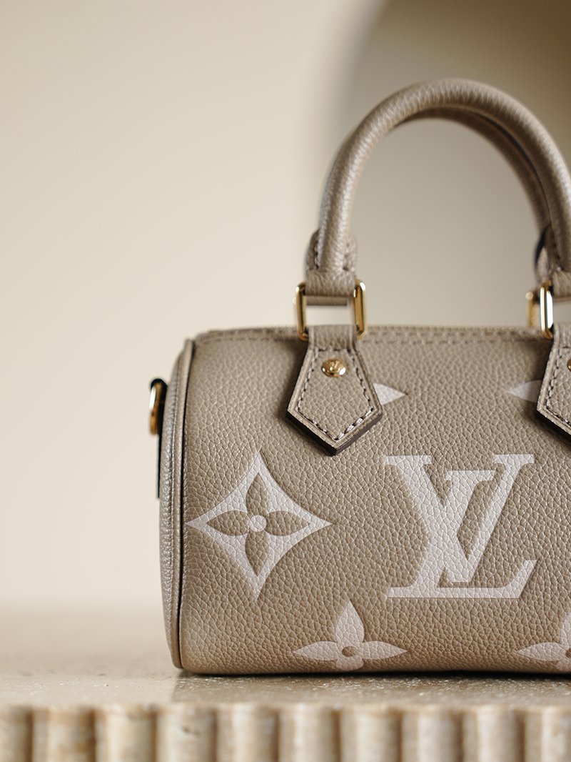 LV Nano Speedy 大象灰 M82890 實拍