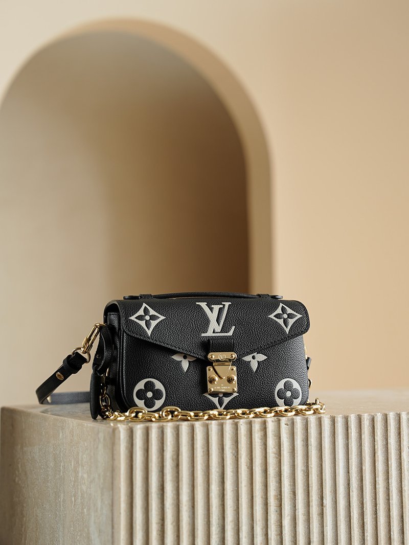 LV Pochette Métis East West 黑色 M46596（複刻）實拍