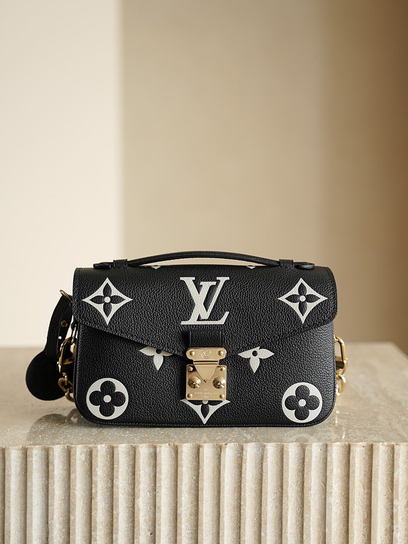 LV Pochette Métis East West 黑色 M46596 實拍