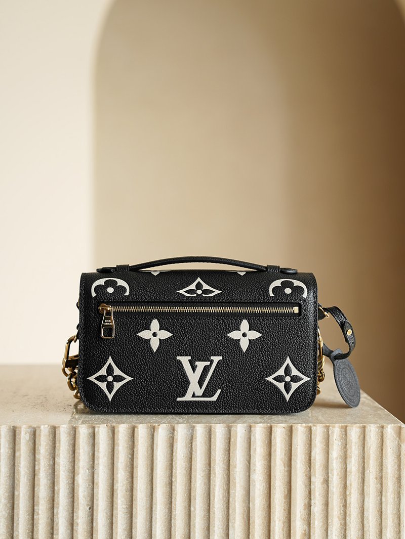 LV Pochette Métis East West 黑色 M46596 實拍