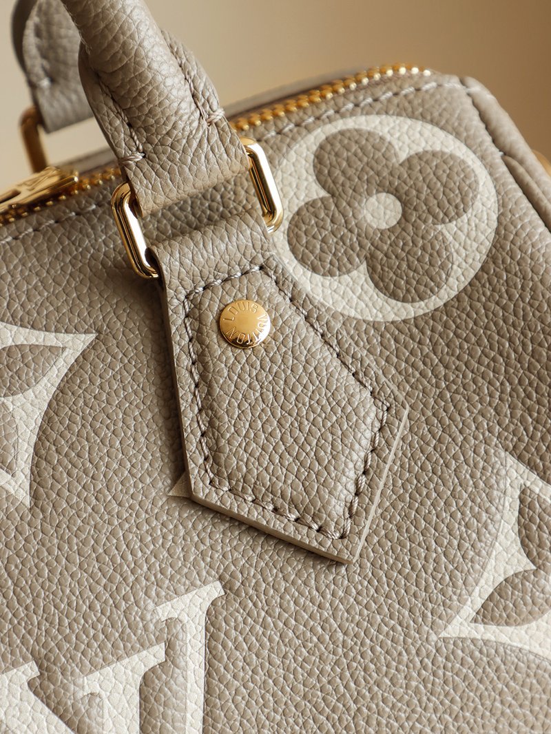 LV Speedy Bandoulière 20 大象灰 M46575 實拍