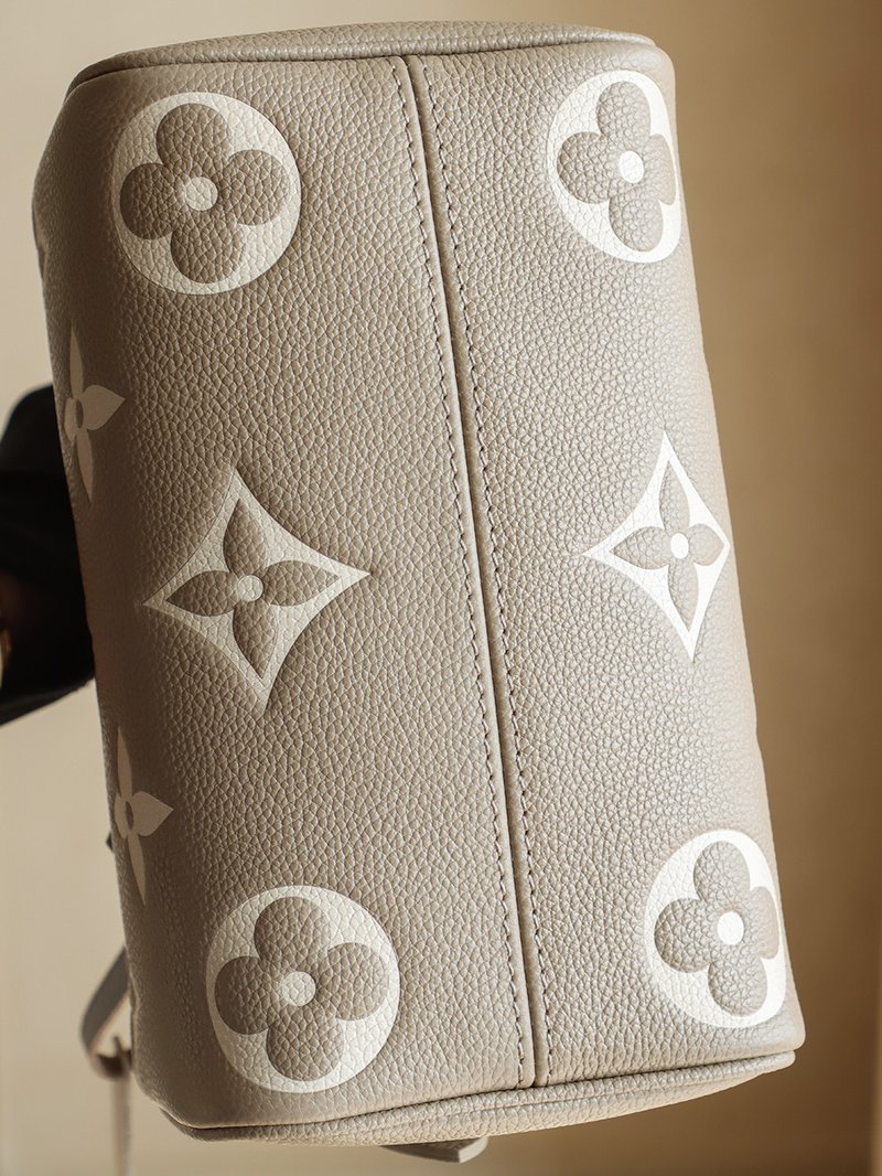 LV Speedy Bandoulière 20 大象灰 M46575 實拍