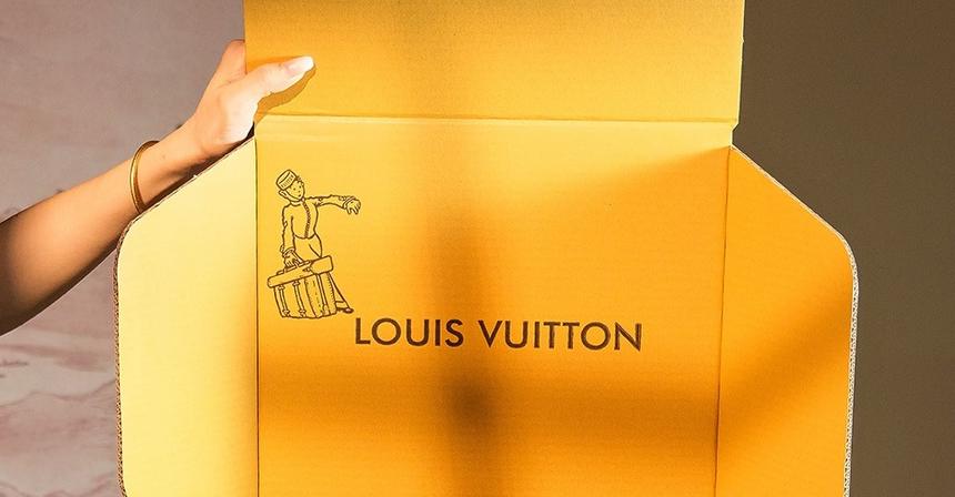 LV 橙色禮盒開箱