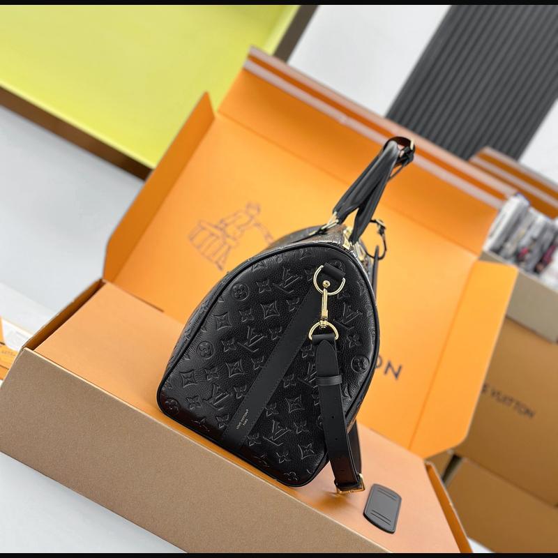 LV Keepall Bandoulière 45 M26460 · 黑色壓紋皮革 複刻實拍圖 3
