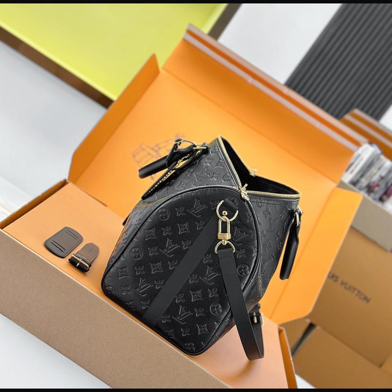 LV Keepall Bandoulière 45 M26460 · 黑色壓紋皮革 複刻實拍圖 8