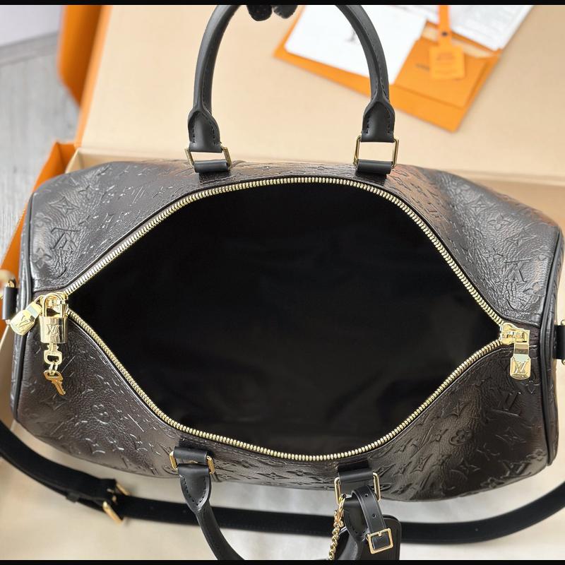 LV Keepall Bandoulière 45 M26460 · 黑色壓紋皮革 複刻實拍圖 9