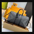 LV Keepall 45 M40569 · 黑花 Eclipse 配色