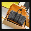 LV Keepall 45 N41418 · 黑格老花 配色