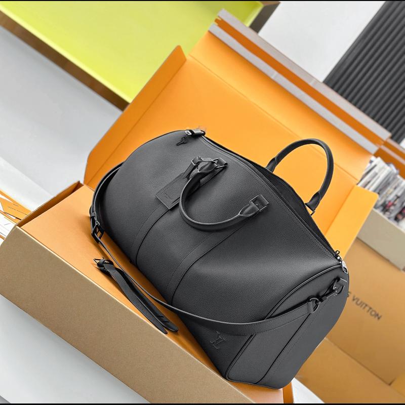 LV Keepall Bandoulière 50 M26118 · 深灰 Aerogram 複刻實拍圖 7