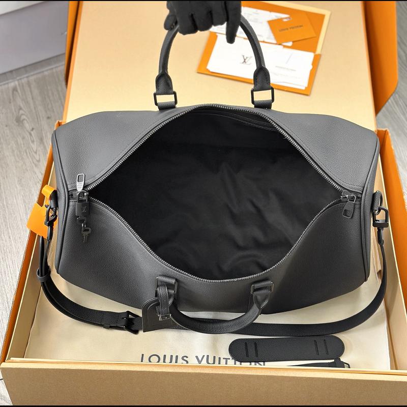 LV Keepall Bandoulière 50 M26118 · 深灰 Aerogram 複刻實拍圖 9