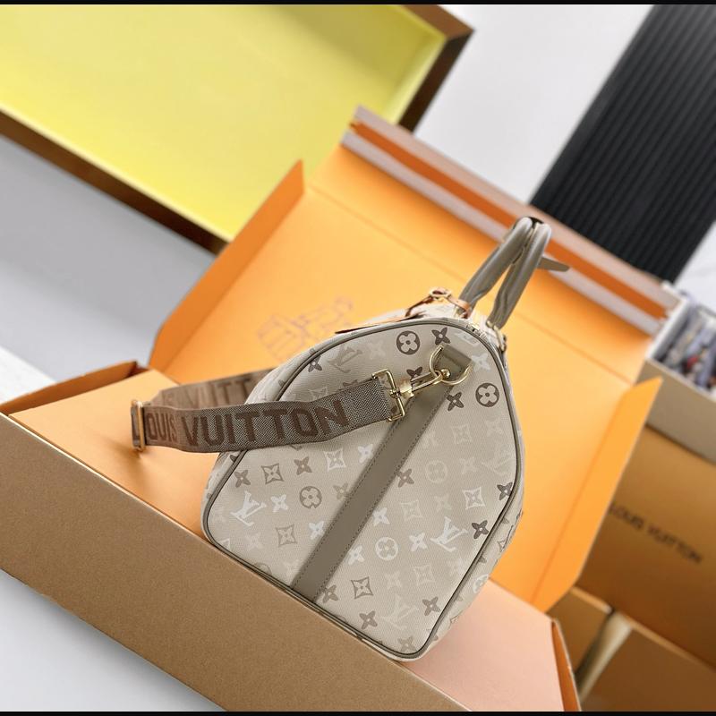 LV Keepall Bandoulière 50 M29159 · 米白 Surplus 複刻實拍圖 3