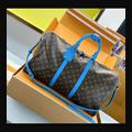 LV Keepall 50 M12629 · 藍邊老花 配色