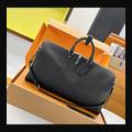 LV Keepall 50 M33400 · Taiga 黑皮革 配色