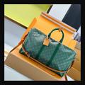 LV Keepall 50 M26866 · 綠 Heritage 配色