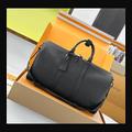 LV Keepall 50 M21420 · 黑 Aerogram 配色