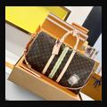 LV Keepall 50 M01945 · 絲印深棕 配色
