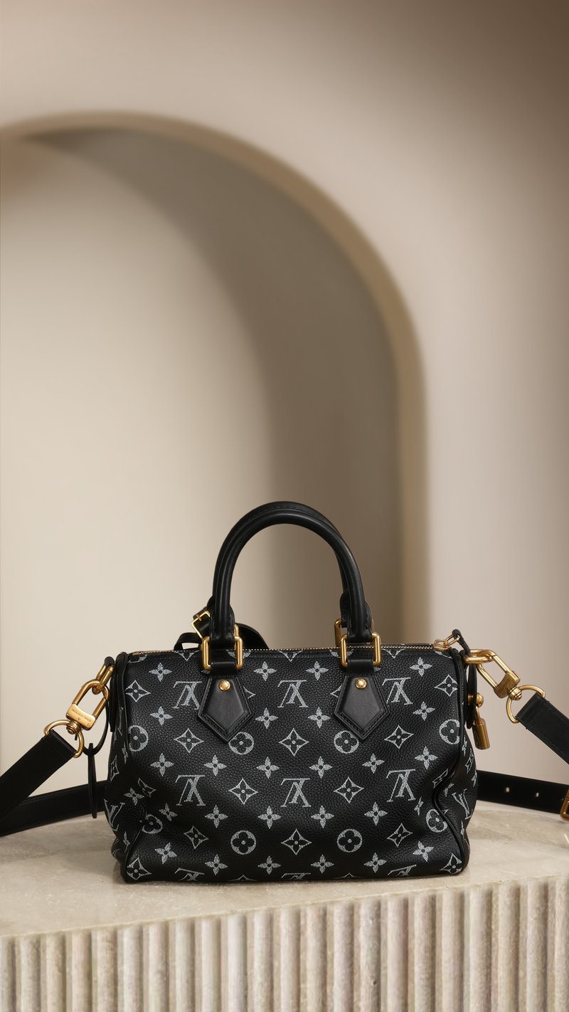 LV Speedy P9 Bandoulière 25 Monogram Firefly 夜光款 M2A407（複刻）實拍